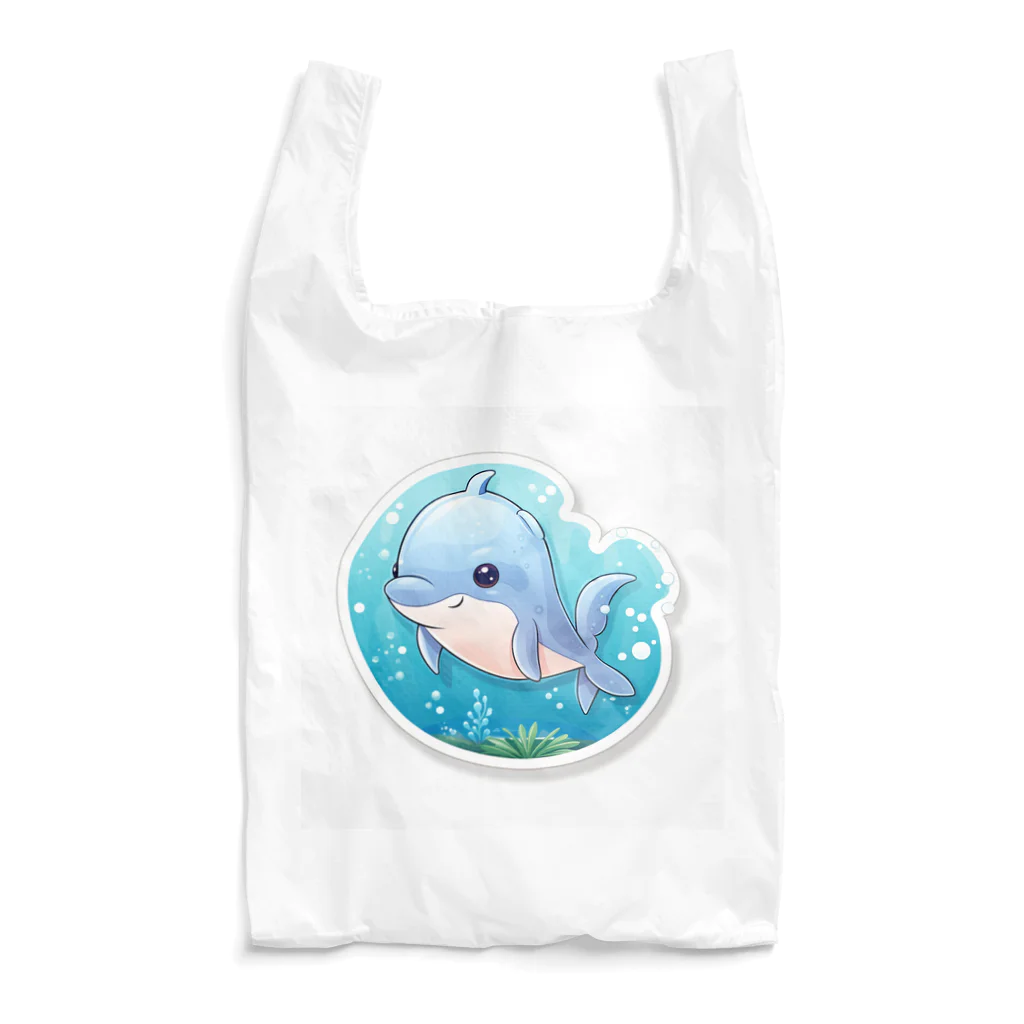 ワクワクセレブレイトのイルカくん Reusable Bag