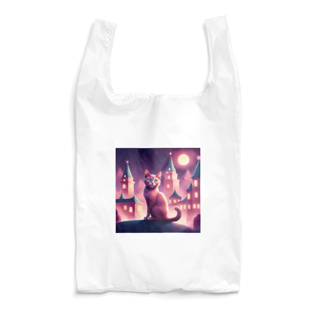 etwoshopのMoonlit Catwalk Reusable Bag