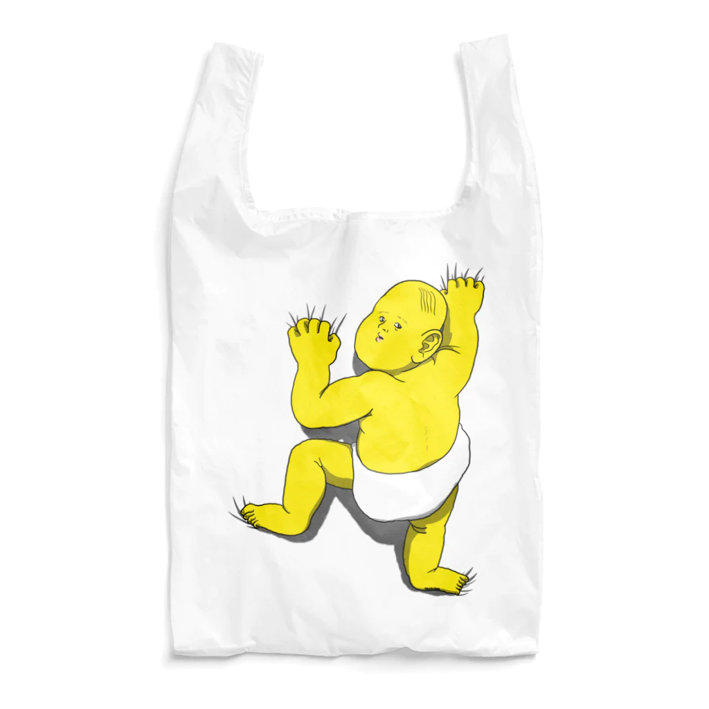 てらだ【イラストを描くマッサージ師】のClimbing Baby Reusable Bag