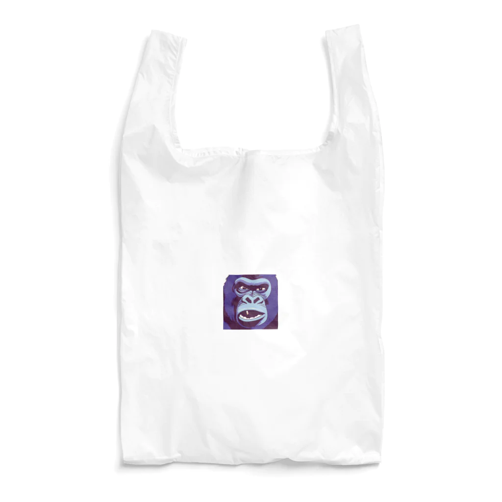 tatusiku-shopのガチギレごりら Reusable Bag