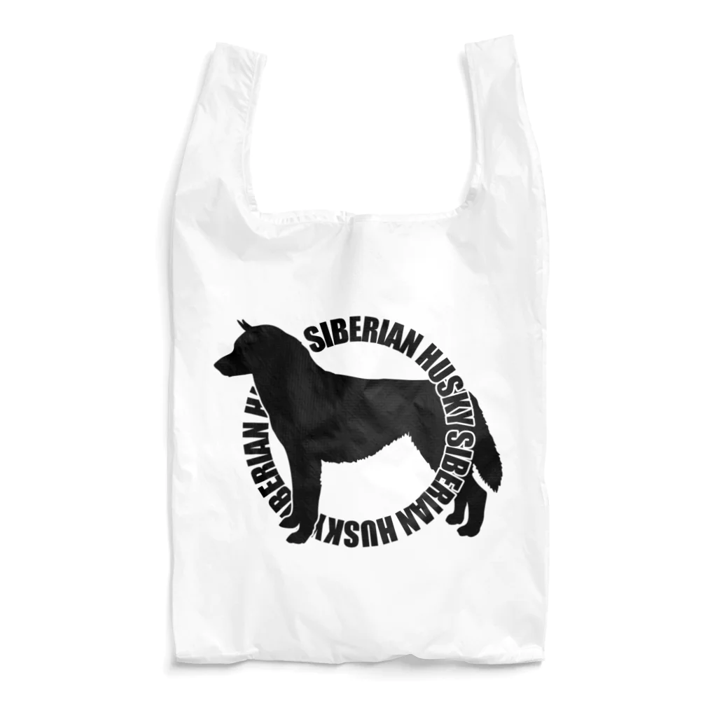 WebArtsのSiberian Husky Design01 シベリアンハスキー エコバッグ