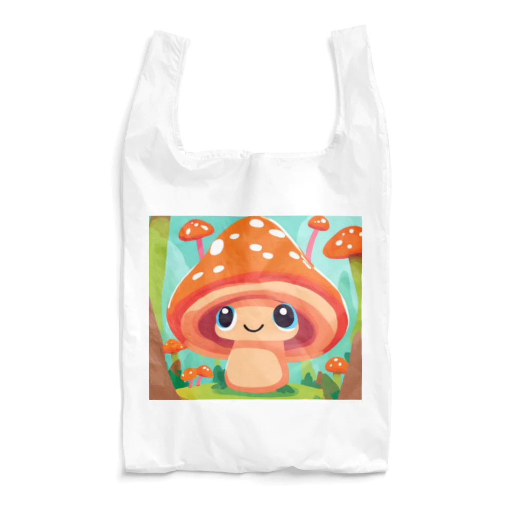 fukuzahのキノコちゃん Reusable Bag