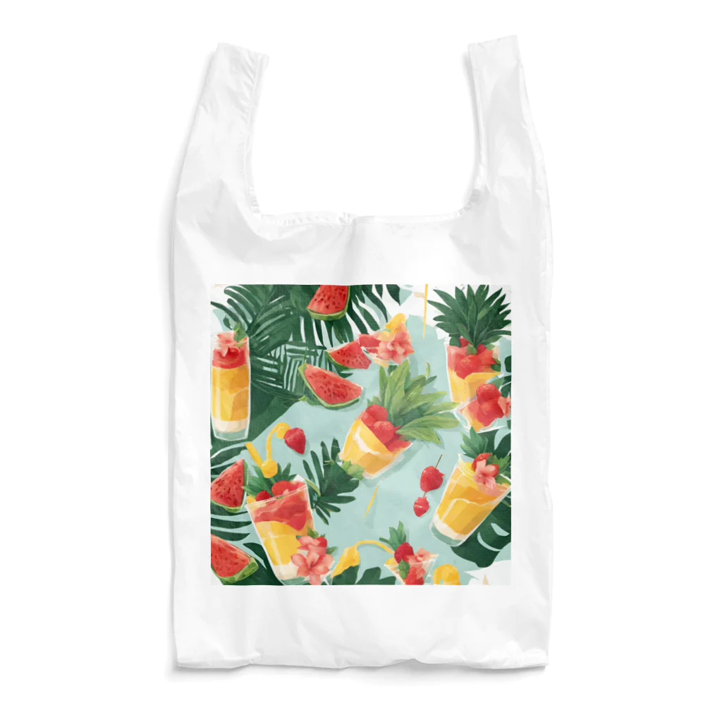 8takayaの南国のフルーツ Reusable Bag