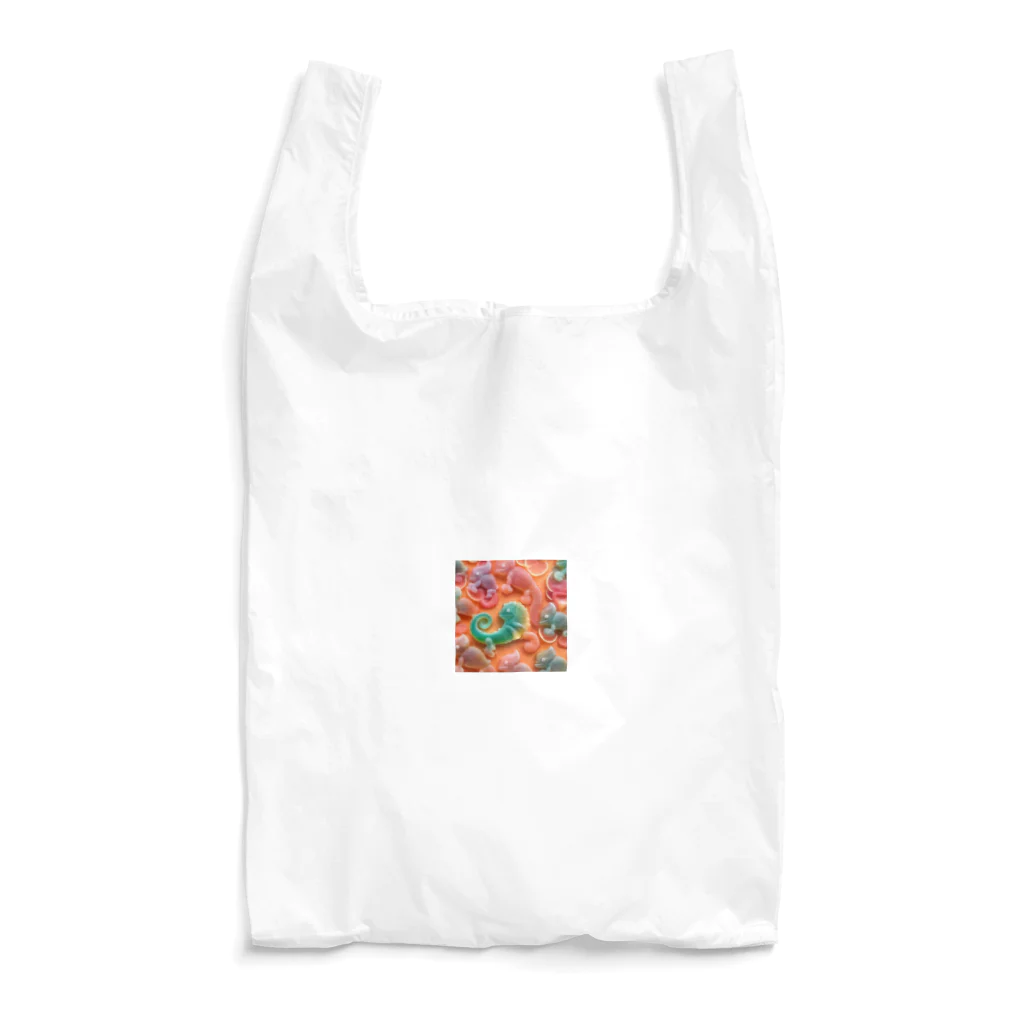 ぽてとのフルーツゼリーカメレオン Reusable Bag