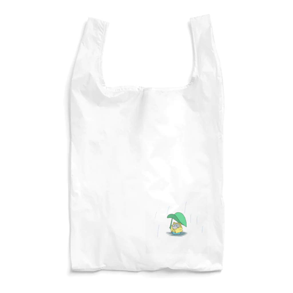 強風フラッシュバンの雨にゃんこ Reusable Bag