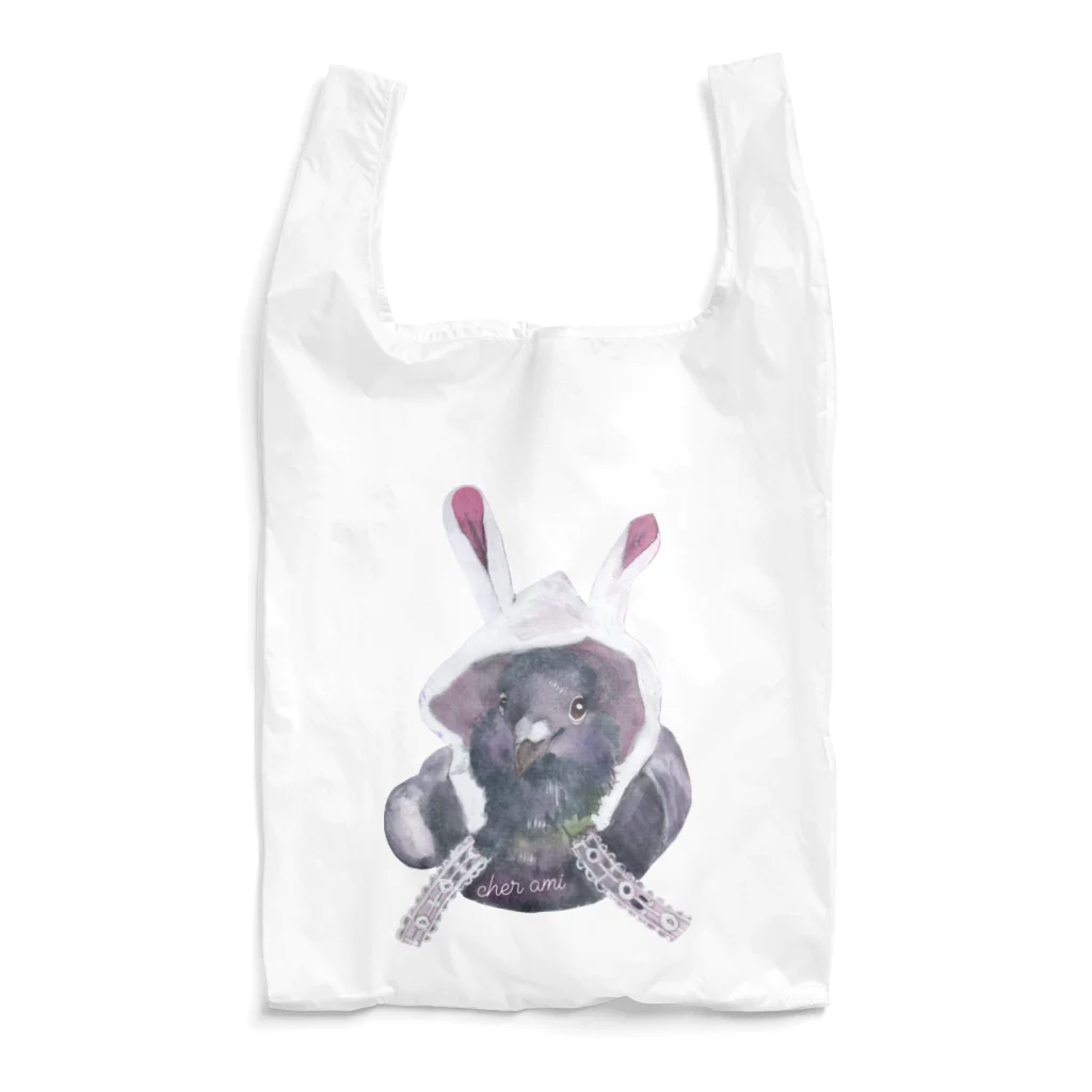 レース鳩の🐰デールのうさぎ🐰デール Reusable Bag