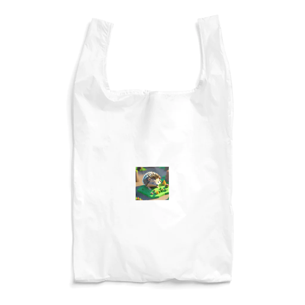 himatoroのマイクラ的なハリネズミ Reusable Bag