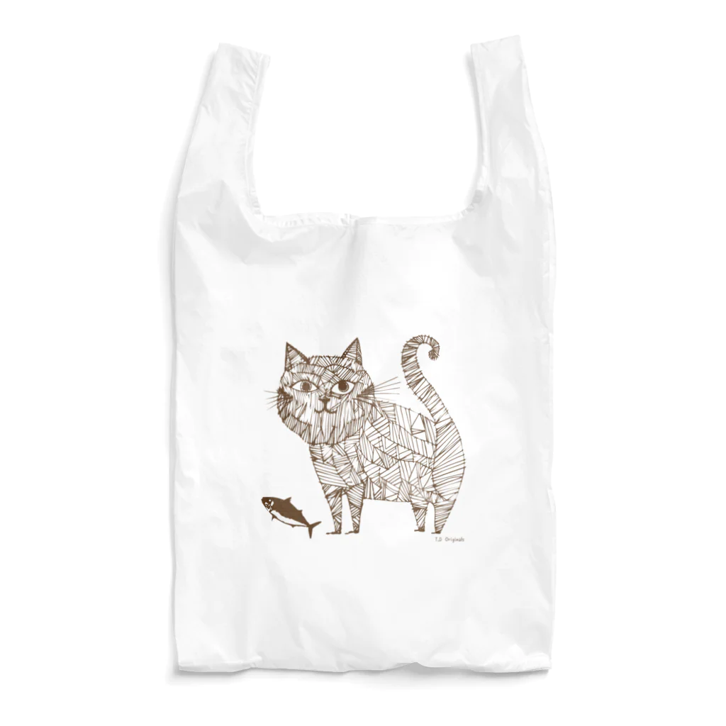 ちーむデコのねこバッグ Reusable Bag