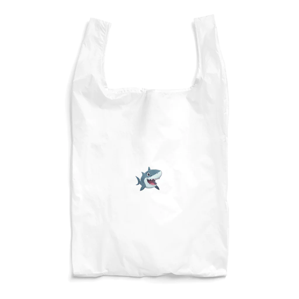 黒猫くんのかわいい鮫 Reusable Bag