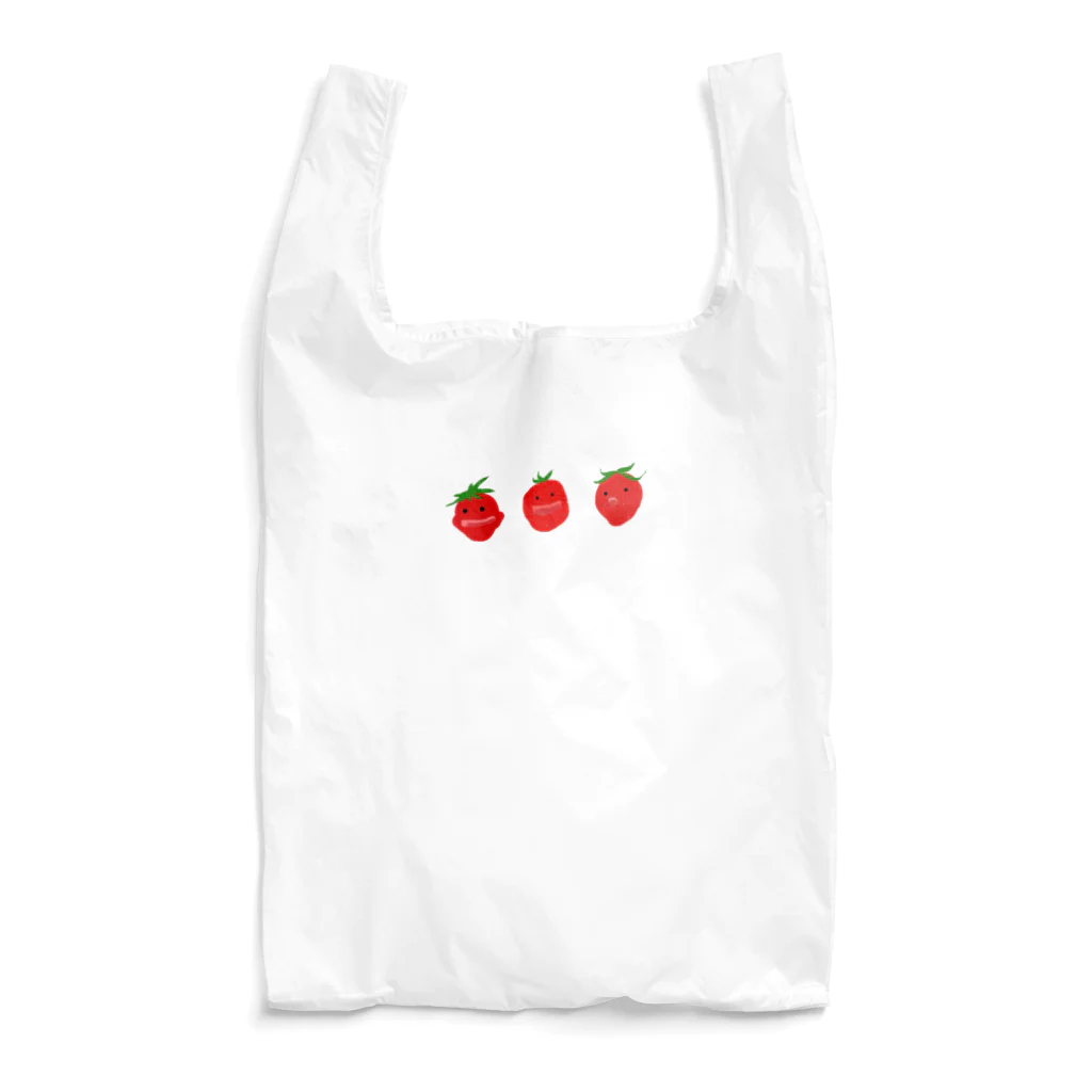 ブルーベリータルトマンのいちごをさけぶいちご Reusable Bag