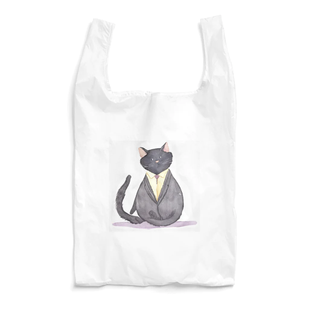 kgymのスーツ猫 Reusable Bag