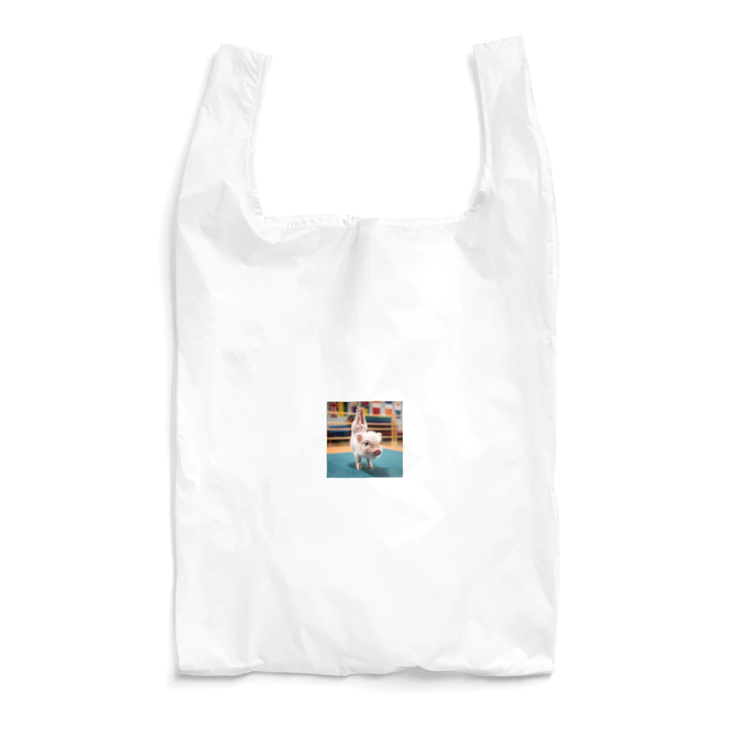 niconicoboyのぷーちゃん逆立ち Reusable Bag