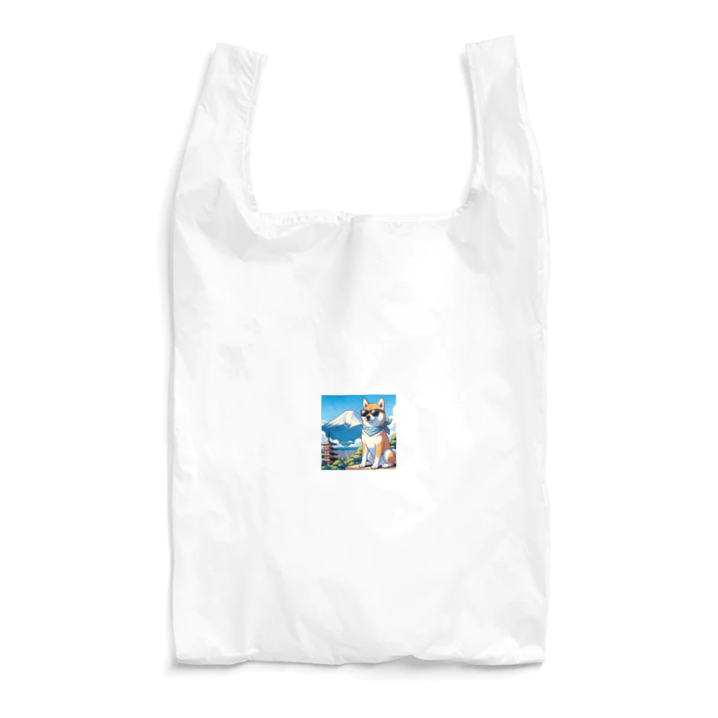 ピヨっこのサングラス犬　【銀次郎】 Reusable Bag