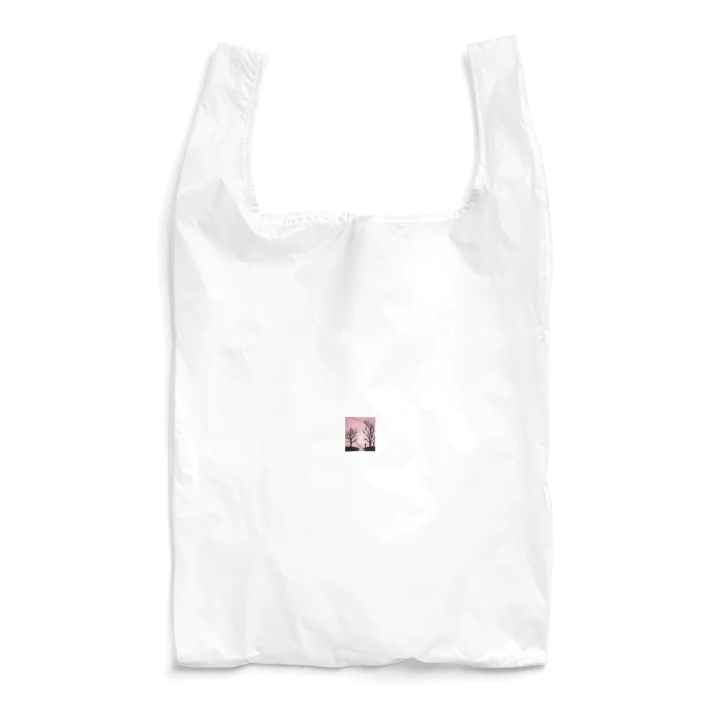 YOKAZE KASUMIの鮮やかなピンクが背景のかわカッコイイグッズ！ Reusable Bag