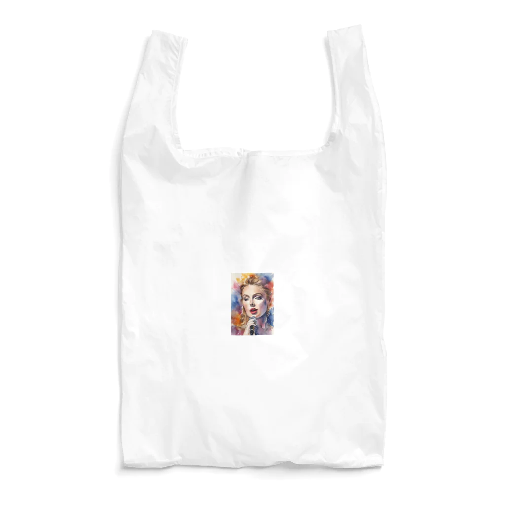 AI職人👨‍🏭のAI「Taylor Swift」水彩 Reusable Bag