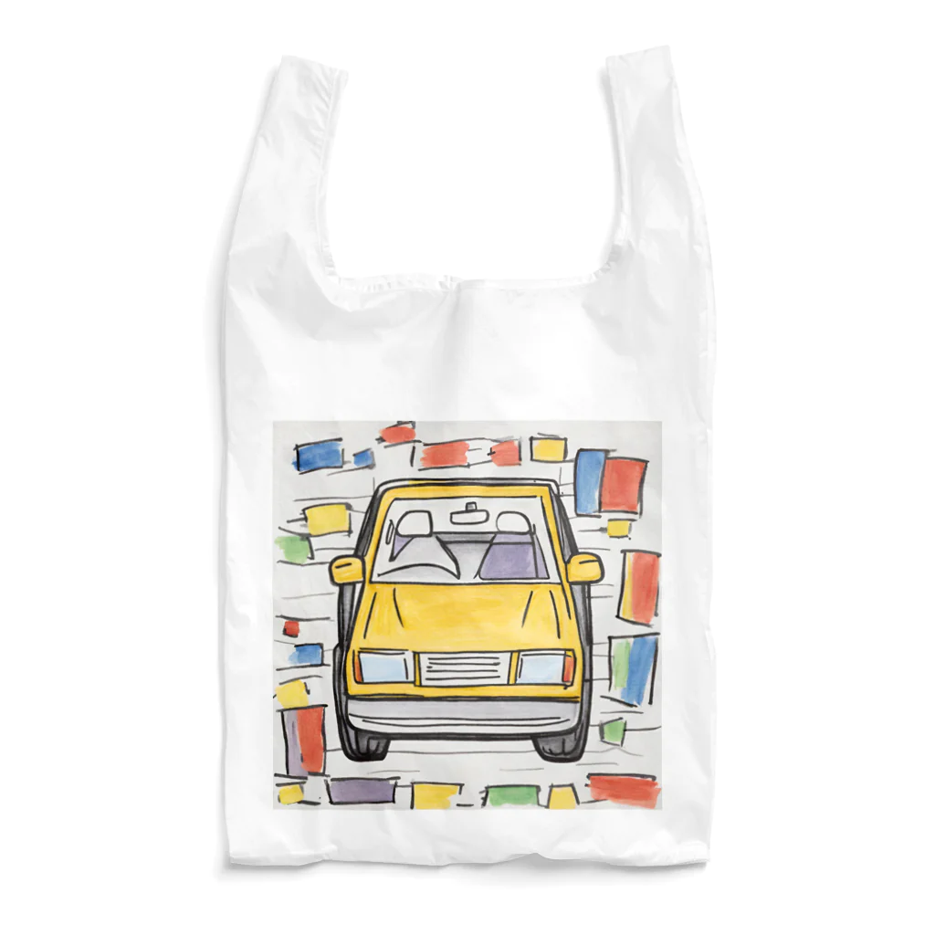 底辺の底辺好きな事を気ままに…。の黄色い車が好き Reusable Bag