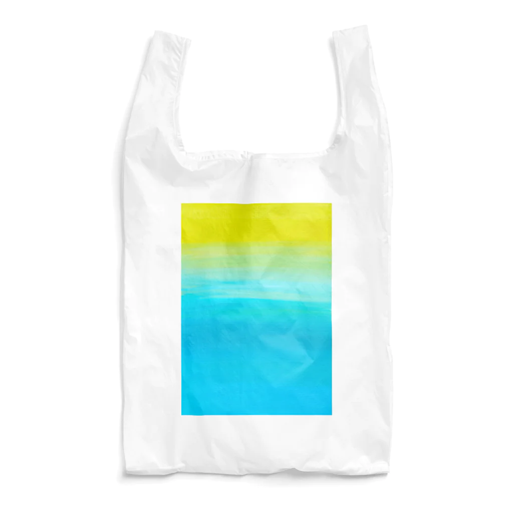 color me color worldのすいへいせん Reusable Bag