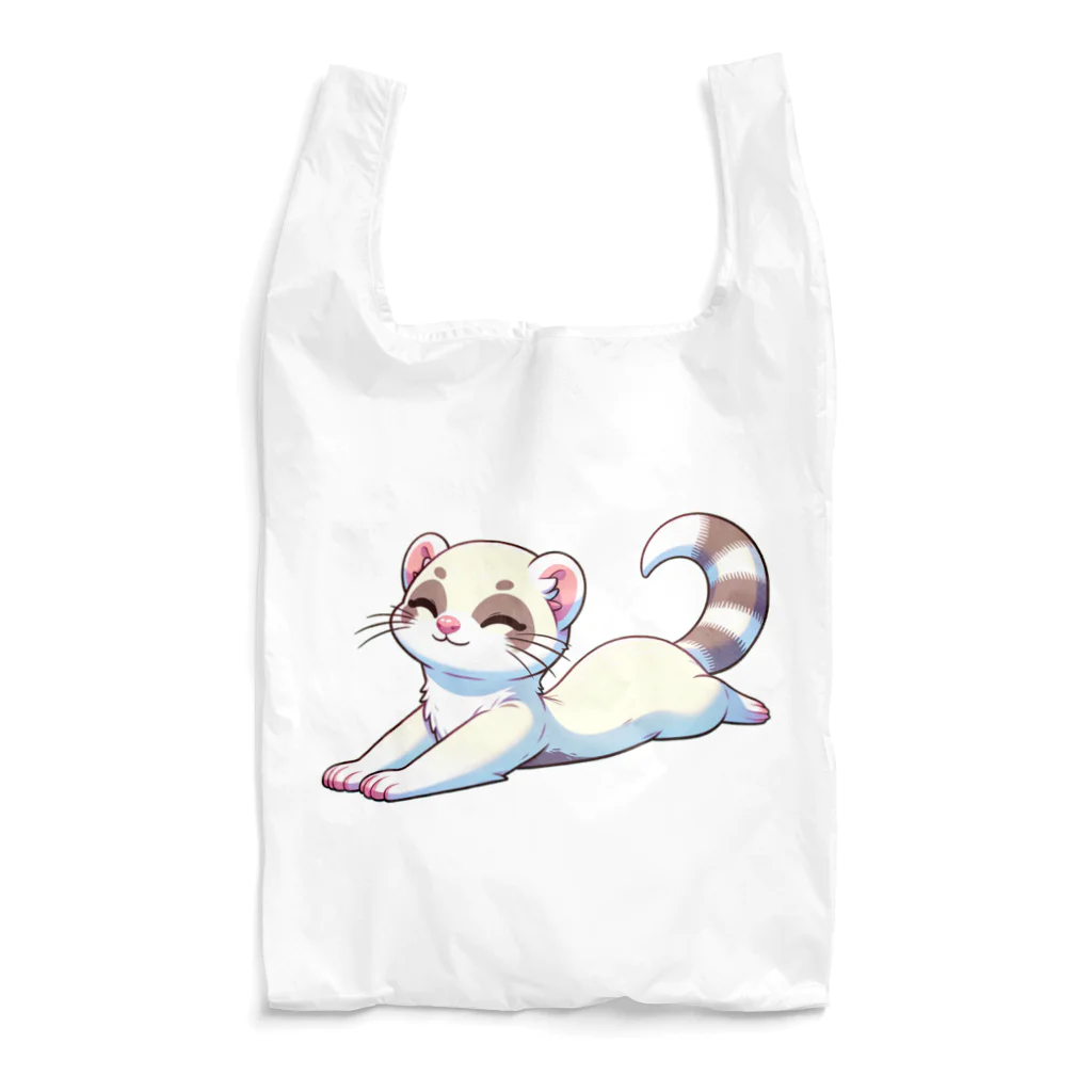 べっち©︎ののんびりフェレットちゃん🐾 Reusable Bag