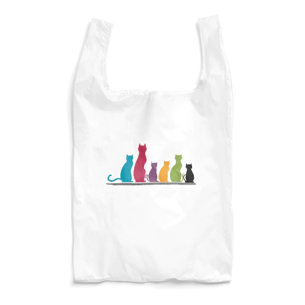 きら星の猫えんぴつ Reusable Bag