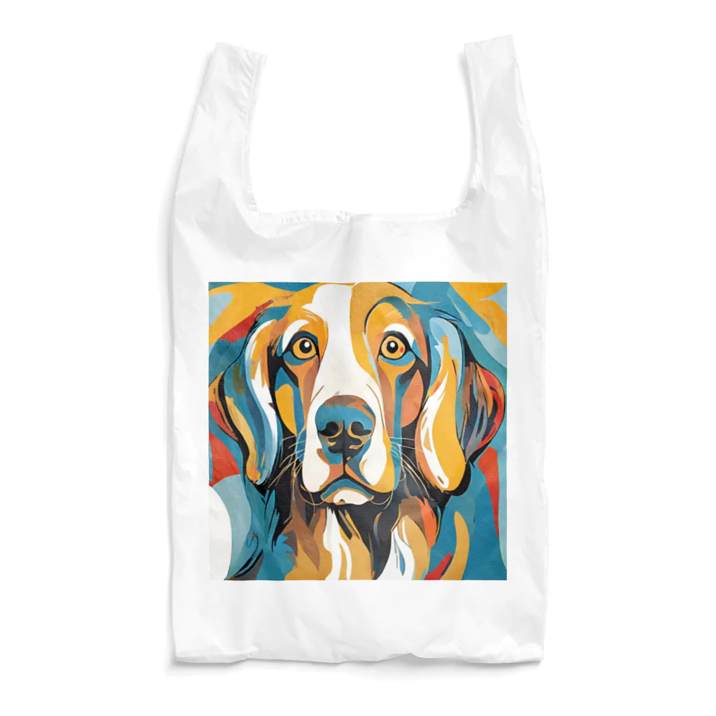 Artistic Allure EmporiumのGolden Retriever Pure Love　ゴールデンレトリバー ピュアラブ Reusable Bag