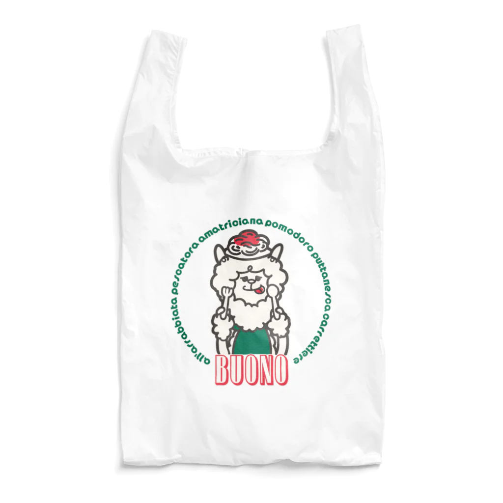 ari designのアルパカパスタ（Alpaca and Pasta） Reusable Bag