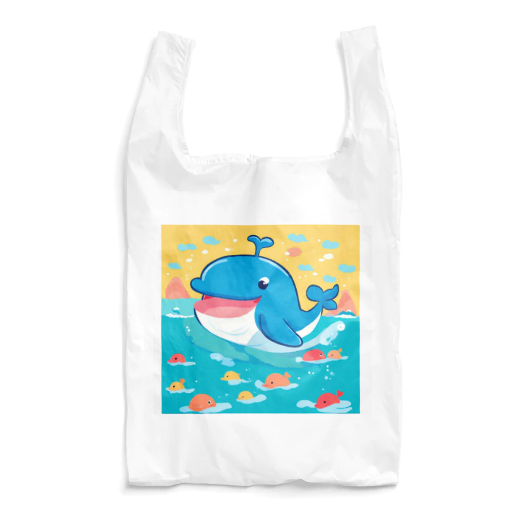 ニャン太郎ショップの楽しい海の中 Reusable Bag