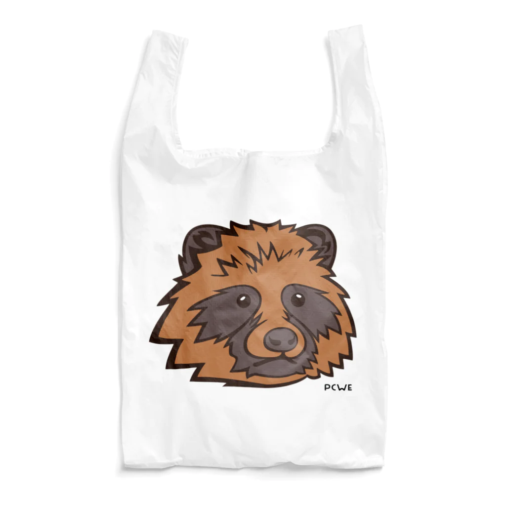 「やさしい民俗学」のたぬきさんのおおきなたぬきさん〈PCWE23W〉 Reusable Bag