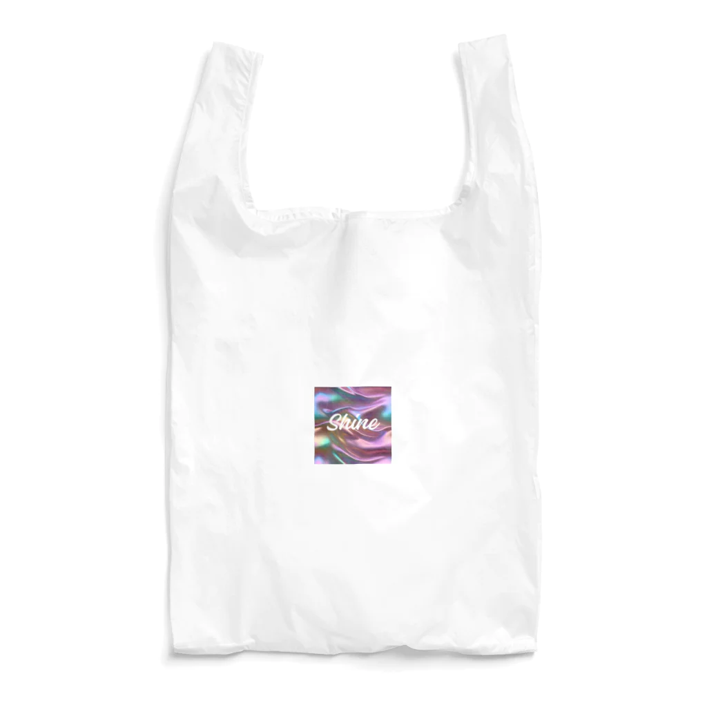 Kumamanのオーロラシルク　Shineロゴ入り Reusable Bag