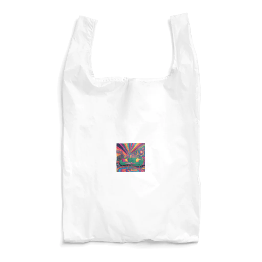 ranranのグリーンソファーのある風景 Reusable Bag