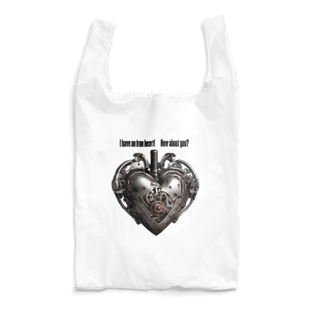 Love and peace to allの私は鉄の心臓を持っています Reusable Bag