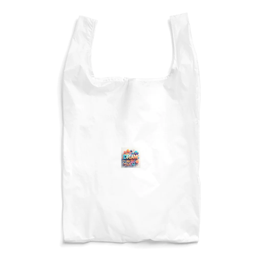 enjoy life shopのDREAMのロゴ入りイラストグッズ Reusable Bag