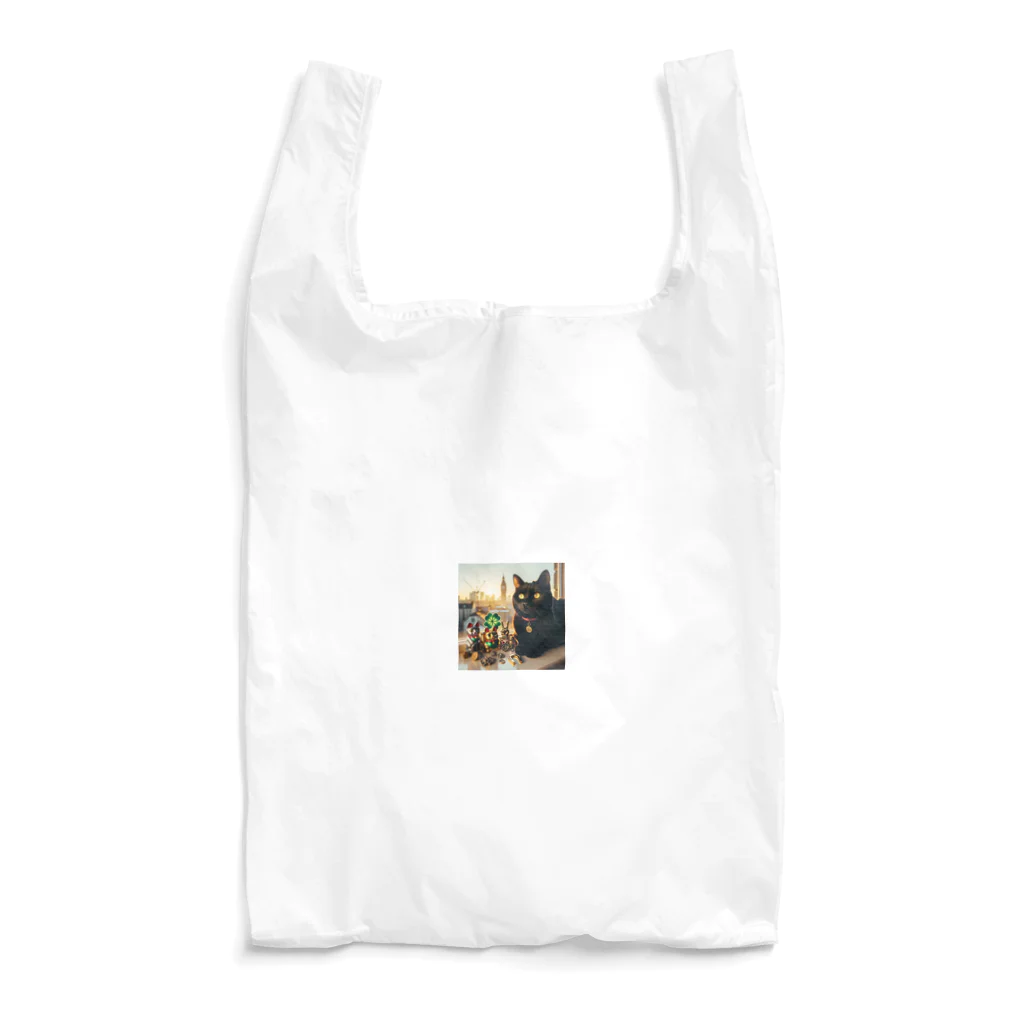 0416artのラッキーキャット Reusable Bag