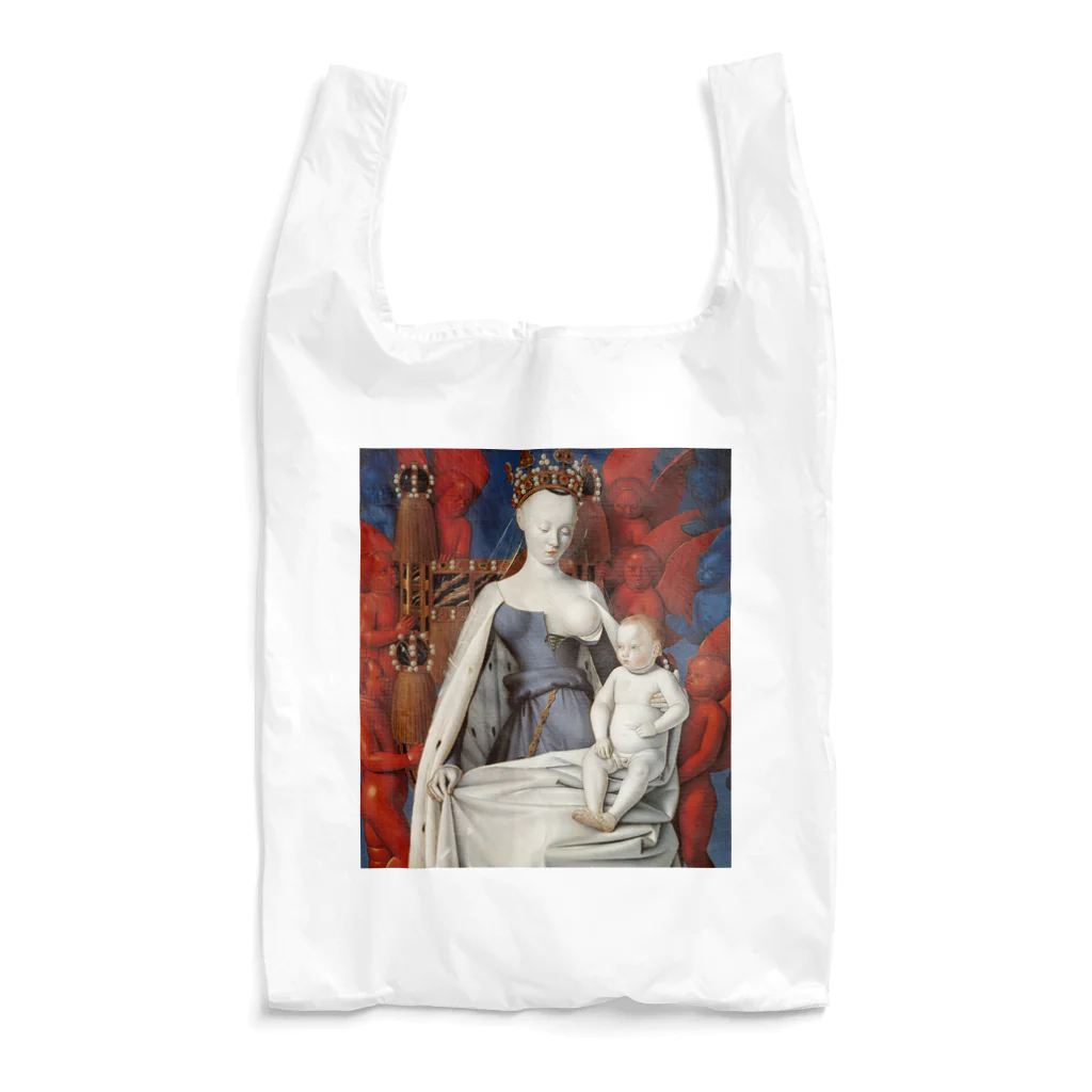 世界美術商店の聖母子と天使たち / Virgin and Child Surrounded by Angels Reusable Bag