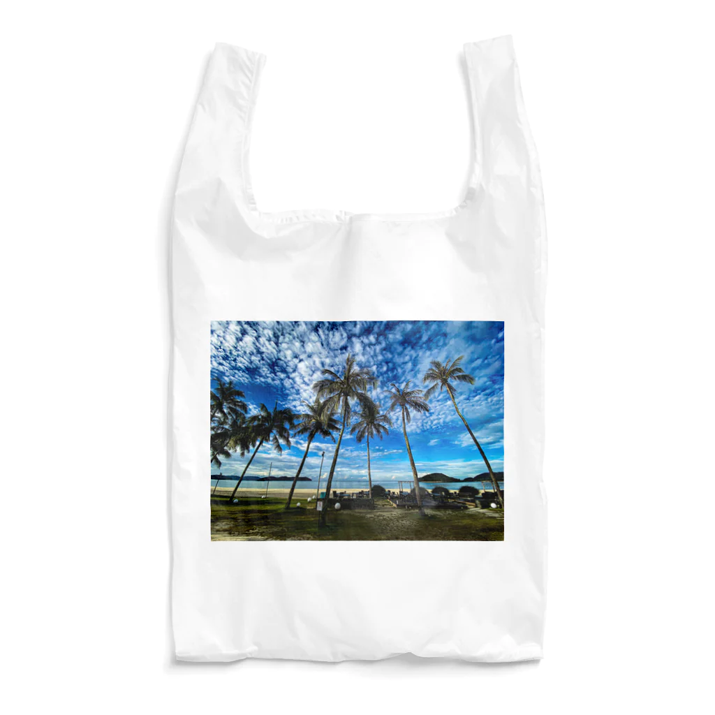 HONMARU23のランカウイ島のビーチ Reusable Bag