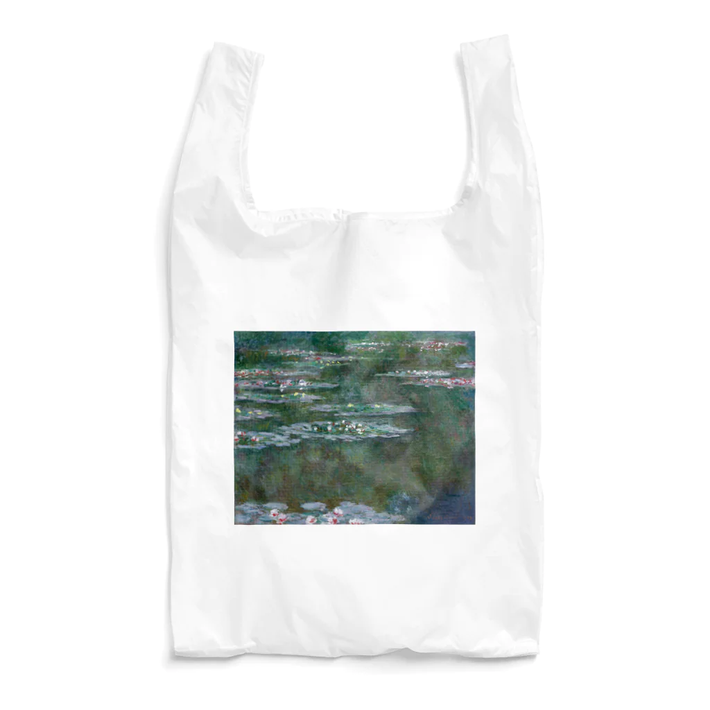 名画館のモネ「睡蓮②」　クロード・モネの絵画【名画】睡蓮シリーズ Reusable Bag