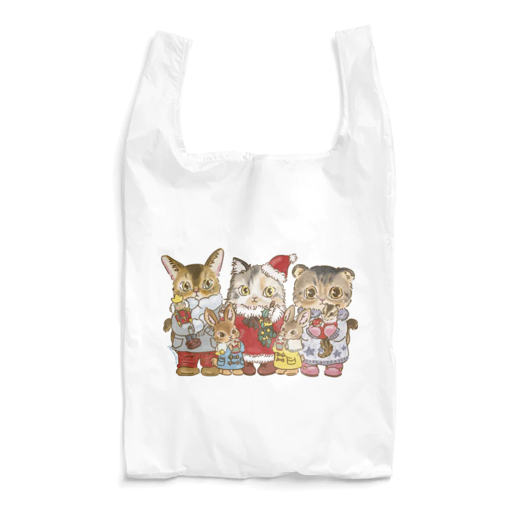 猫のきぬくんのお店のハウルくん一家　クリスマスツアー Reusable Bag