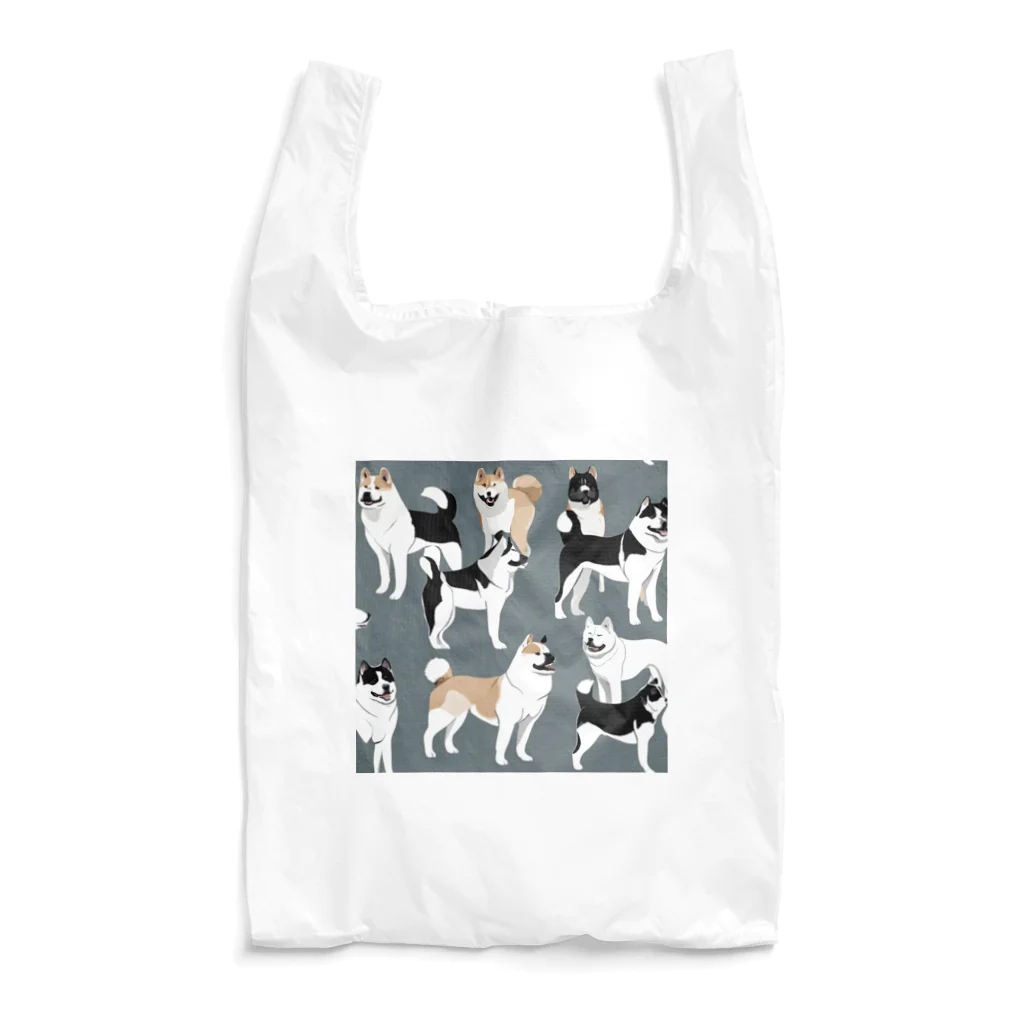 pinetreeの秋田犬２ Reusable Bag
