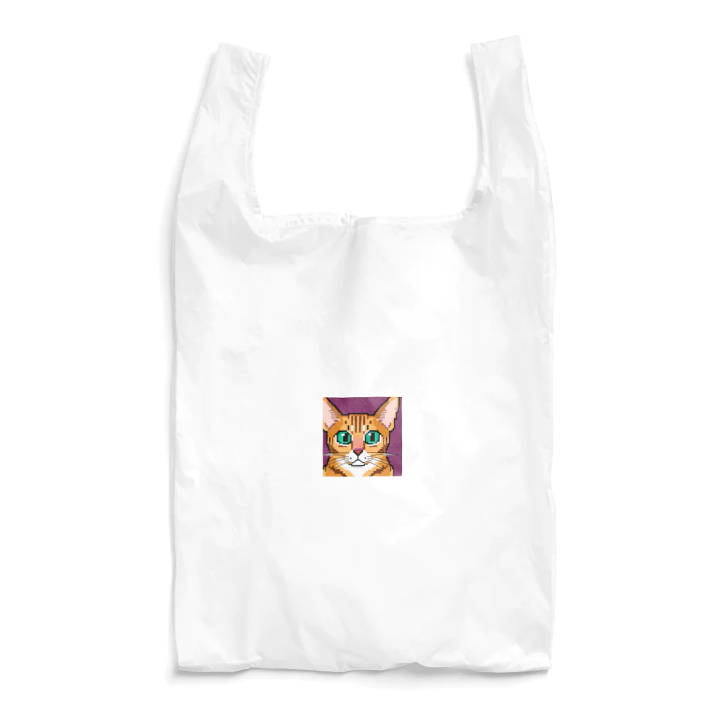 koba777のドット絵メインクーン Reusable Bag