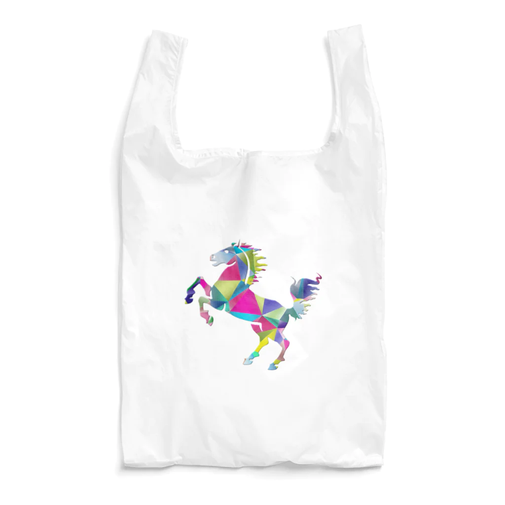 mumusの馬　chromatic Reusable Bag