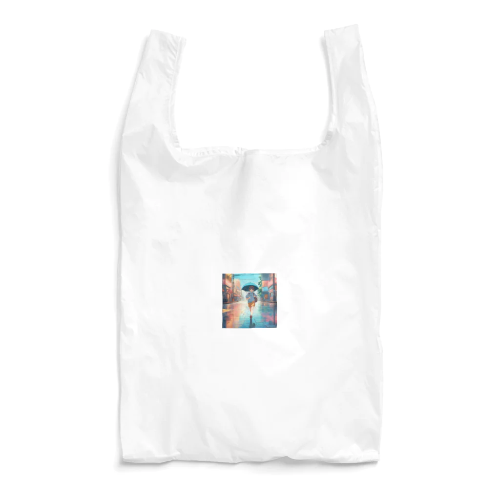 ruharuの雨 Reusable Bag