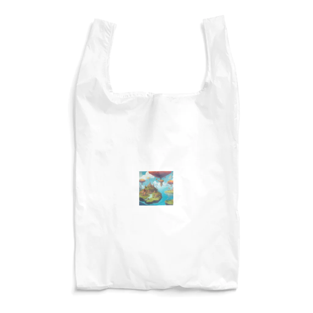 G7のショップの 幻想の浮遊アイランド コレクション（Fantastical Levitating Islands Collection） Reusable Bag