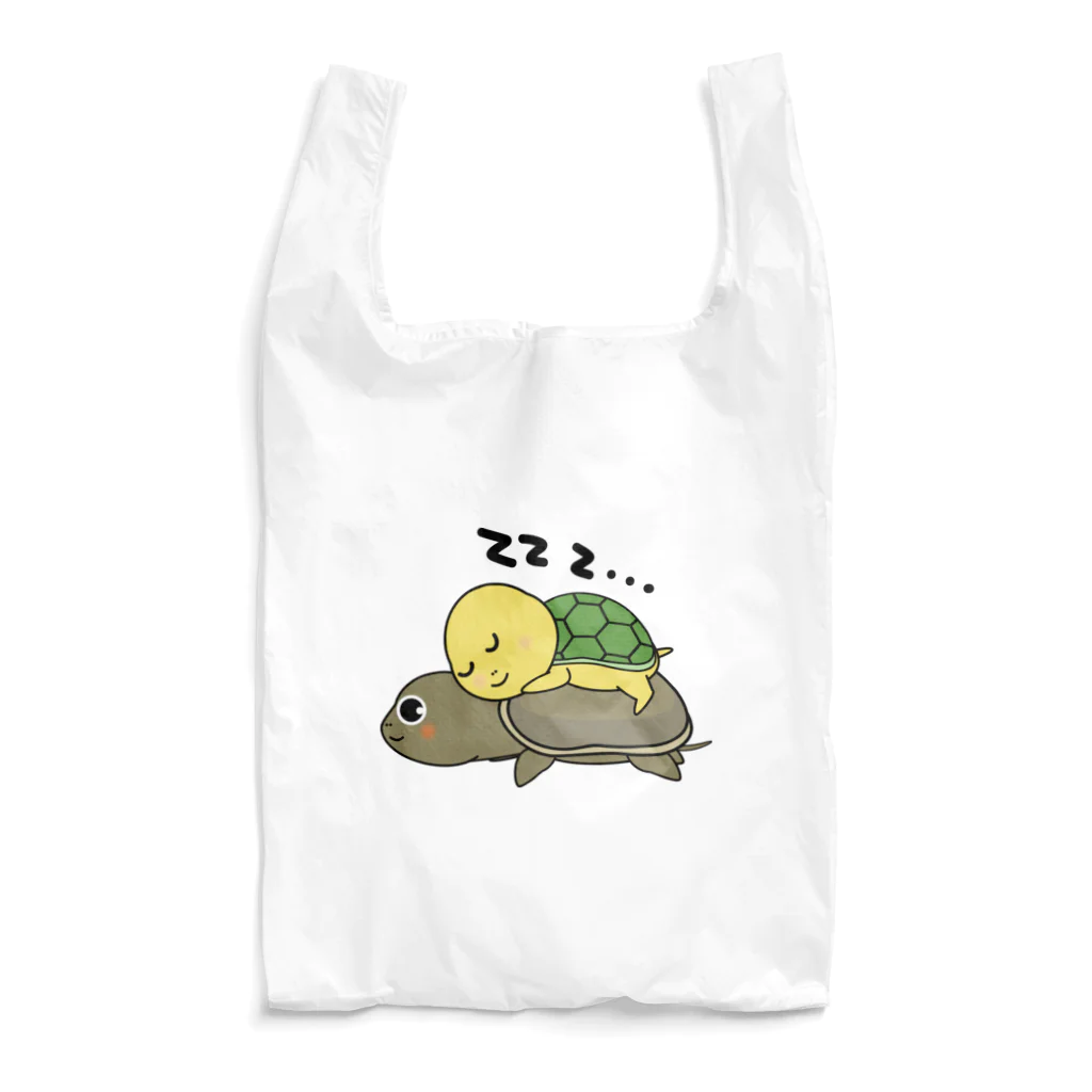 chicodeza by suzuriのすっぽんと緑亀 Reusable Bag