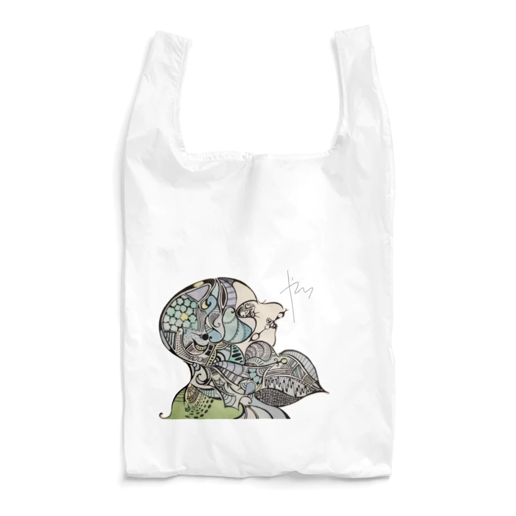 牧 やひろの水浅葱 Reusable Bag