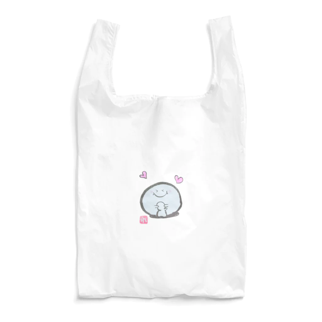 【筆柱】筆文字’st 玲花のまん丸まるちゃん Reusable Bag