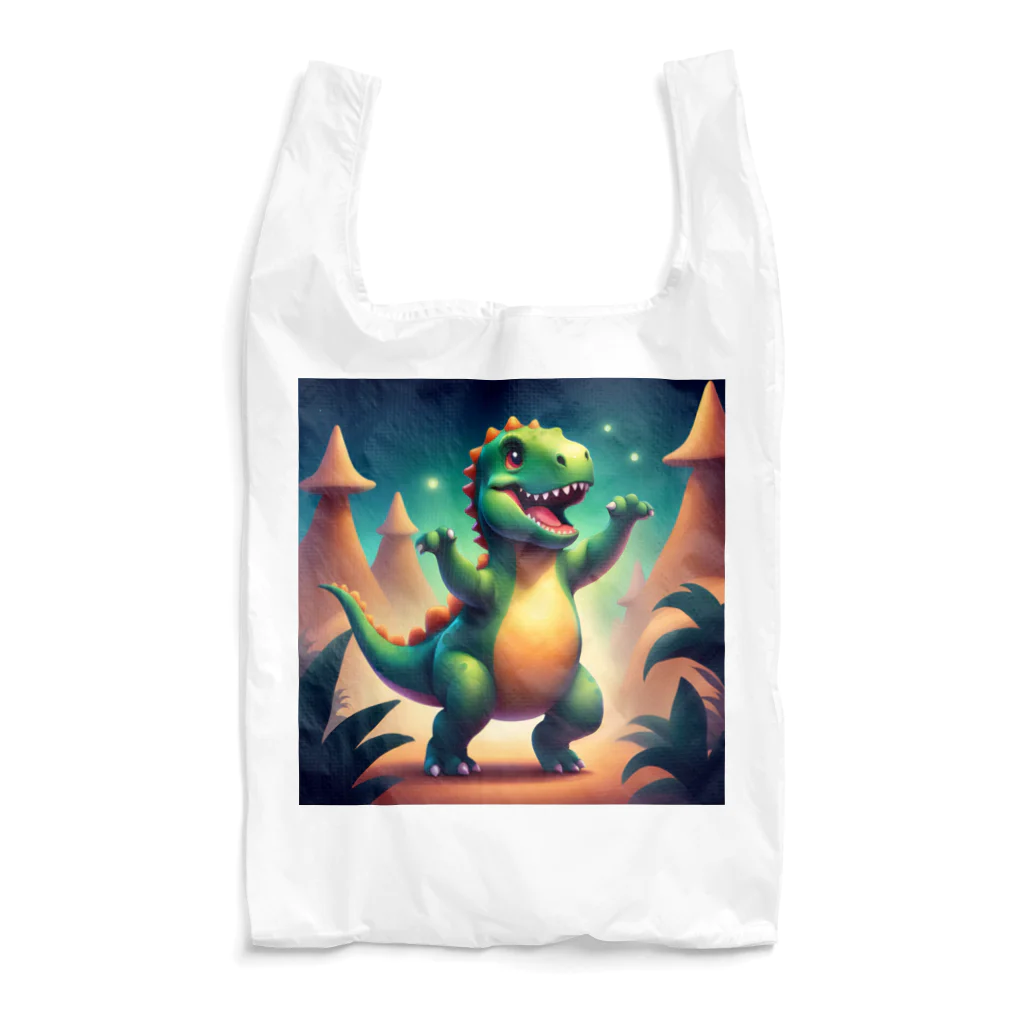 nvnの恐竜のダンス Reusable Bag