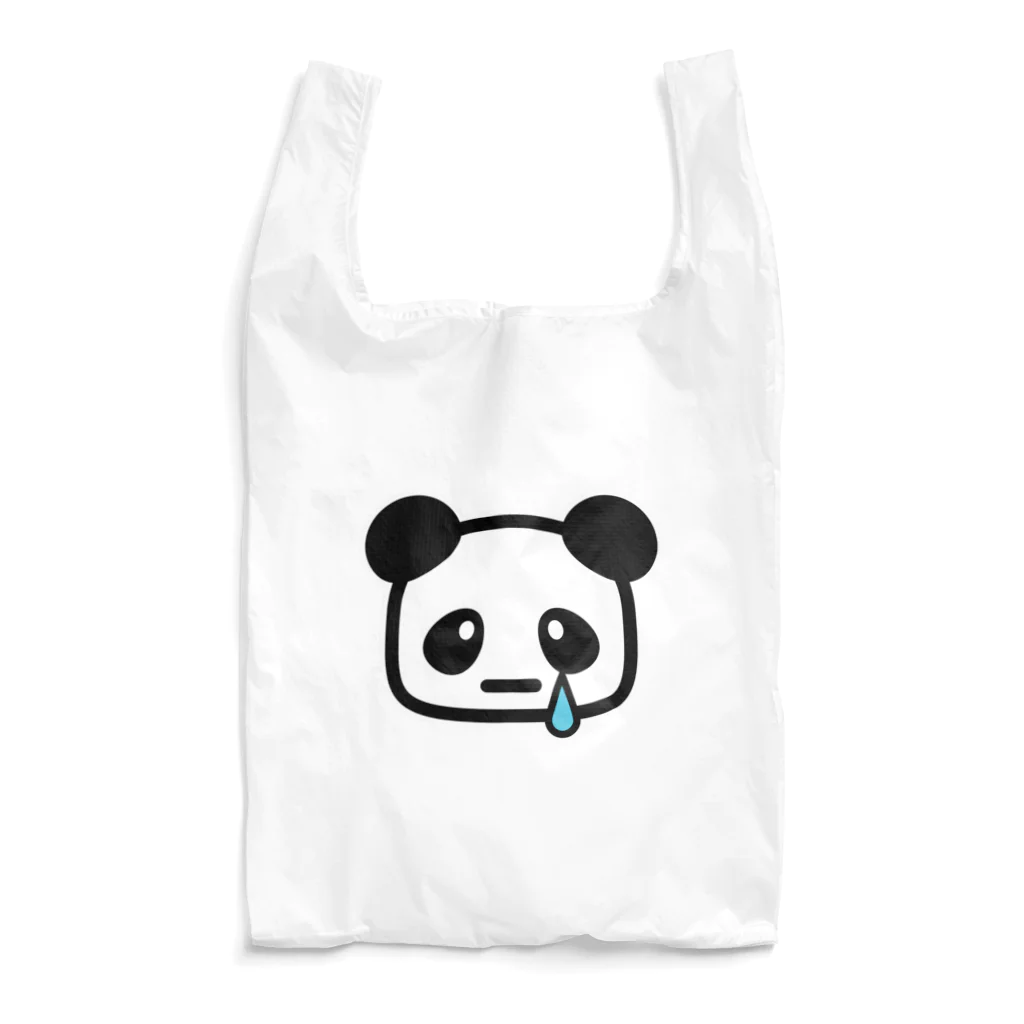 petitringo -プチリンゴ-のぱんだのロックも泣いちゃった Reusable Bag