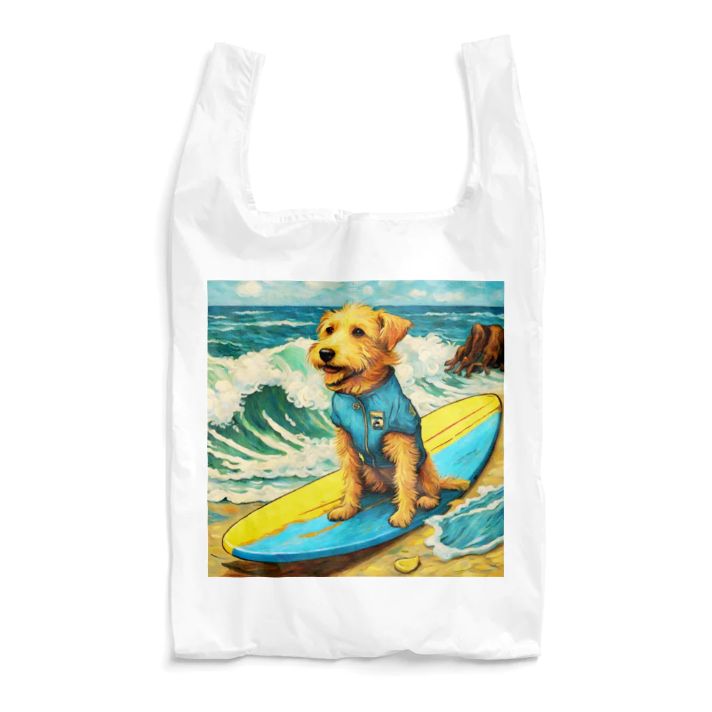 ハッピー・ディライト・ストアの波乗りDog Reusable Bag