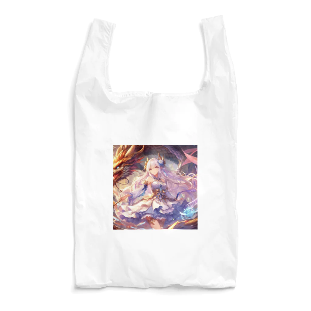 終わらない夢🌈の魔法を操る少女と守護龍✨シリーズ① Reusable Bag