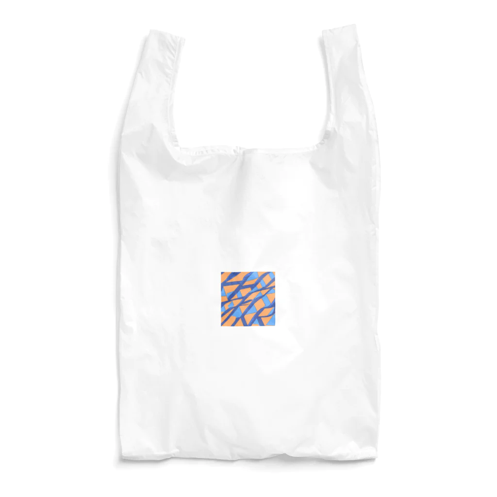 理系大学院生の出力のティールオレンジ Reusable Bag