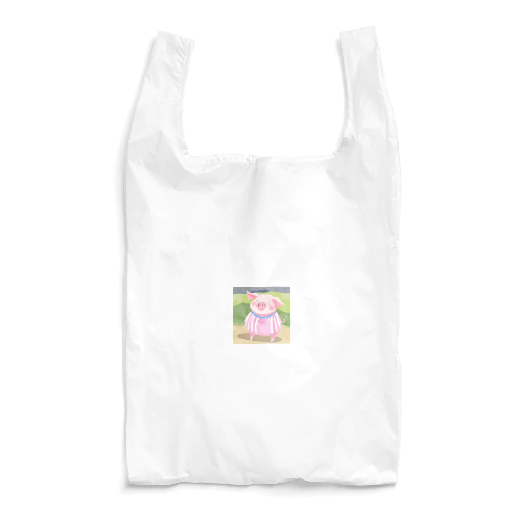 Yumexの豚のブーちゃん Reusable Bag